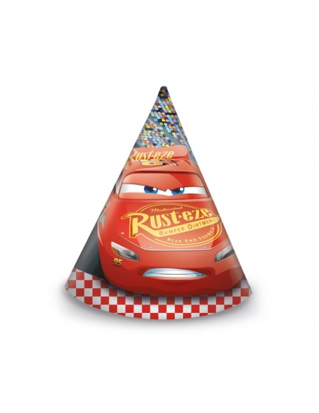 Sombreros Cars 3 para Fiestas y Cumpleaños