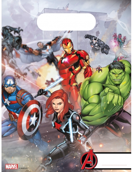 Bolsa de Fiesta Mighty Avengers para Fiestas y Cumpleaños