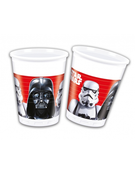 Vasos Star Wars Final Battle de 200ml para Fiestas y Cumpleaños