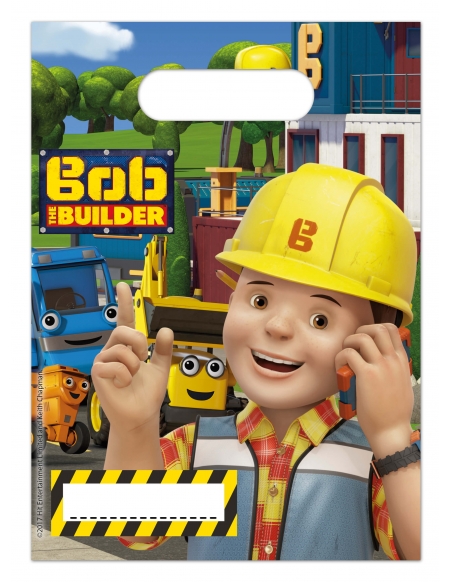 Bolsa de Fiesta Bob el Constructor para Fiestas y Cumpleaños
