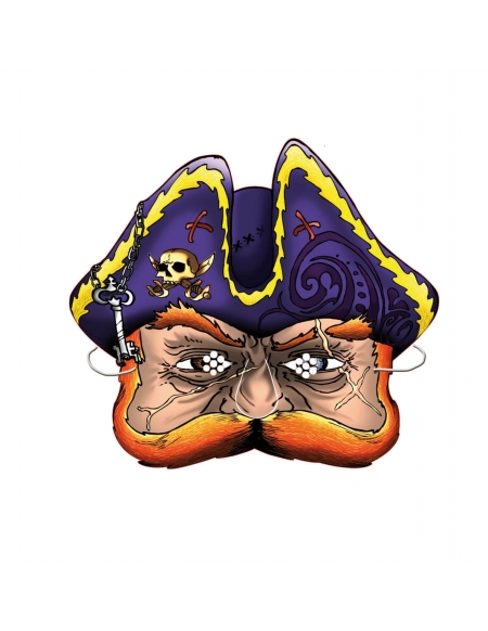 Caretas Piratas 6 UDS