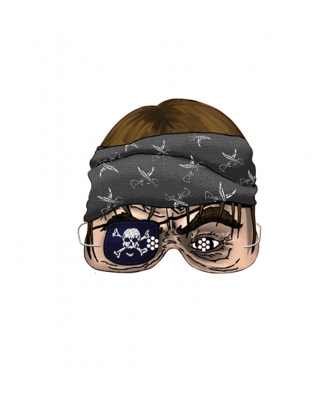 Caretas Piratas 6 UDS
