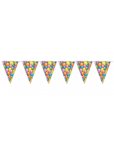 Banderin Globos para Fiestas y Cumpleaños