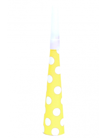 Trompetas Lunares Amarillo para Fiestas y Cumpleaños