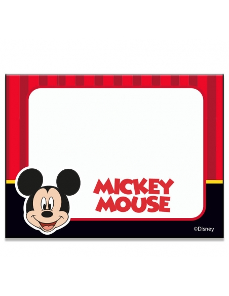 Etiquetas Adhesivas Mickey Mouse Classic para Fiestas Cumpleaños