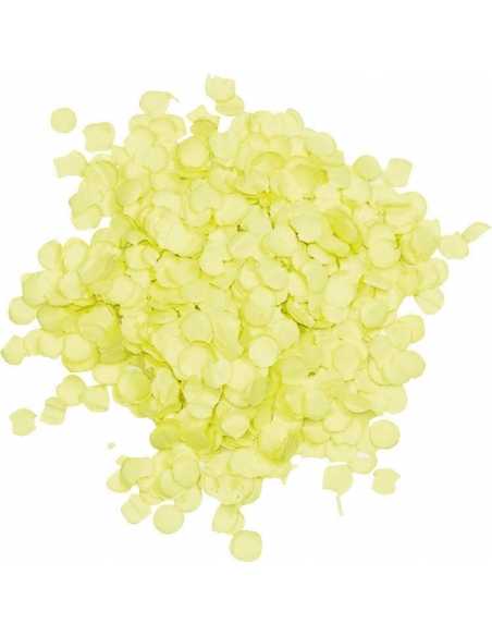 Confeti Amarillo para Fiestas y Cumpleaños