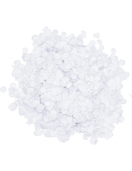 Confeti Blanco para Fiestas y Cumpleaños
