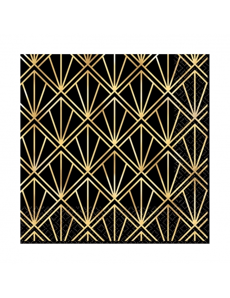Servilletas Hollywood 25x25cm 16 UDS
