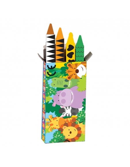 Crayones Jungle Friends 4 UDS