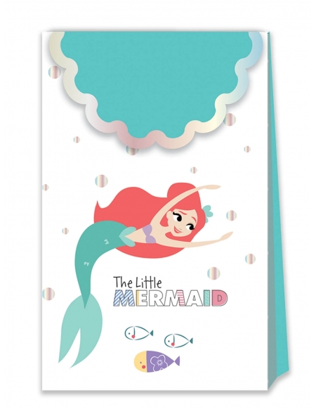 Bolsa Papel Ariel Under The Sea 6 UDS