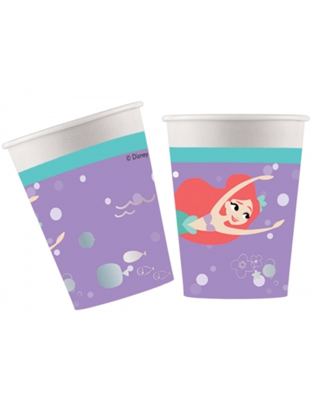 Vasos Ariel Under The Sea 200ml 8 UDS