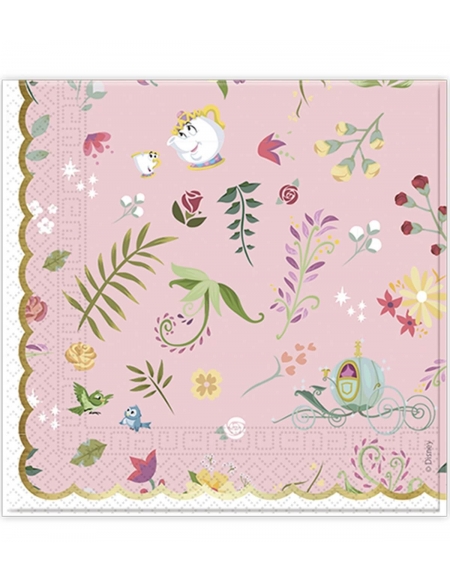 Servilletas True Princess 33x33cm 20 UDS