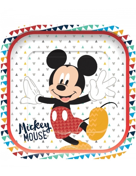 Platos Mickey Mouse Awesome 25cm 4 UDS