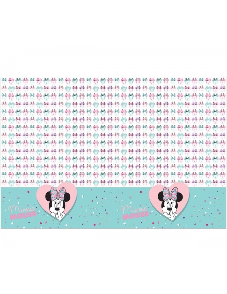 Mantel Minnie Mouse Party Gem 120x180cm 1 UD