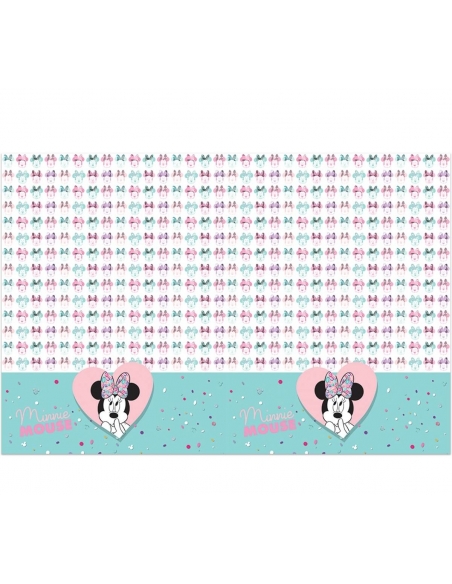 Mantel Minnie Mouse Party Gem 120x180cm 1 UD