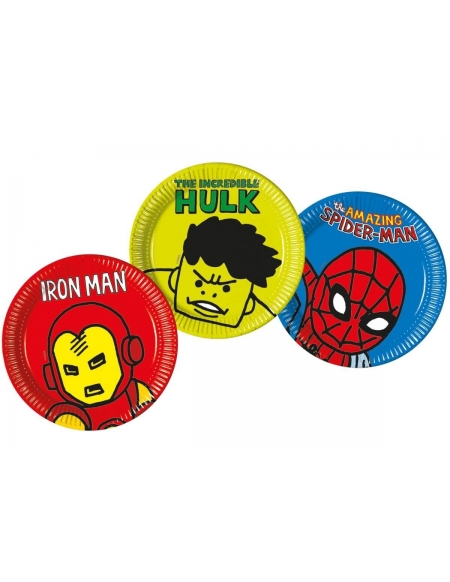 Platos Marvels Pop Comic 23cm 8 UDS