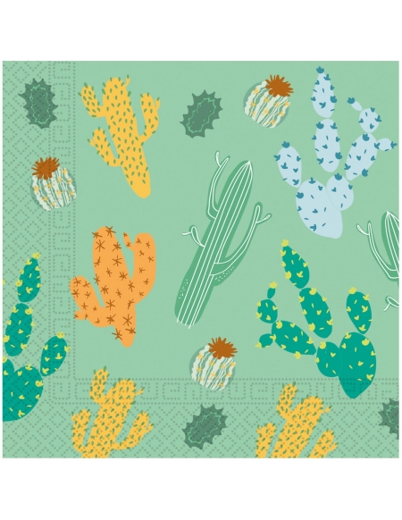 Servilletas Cacti de 33x33cm 20 UDS