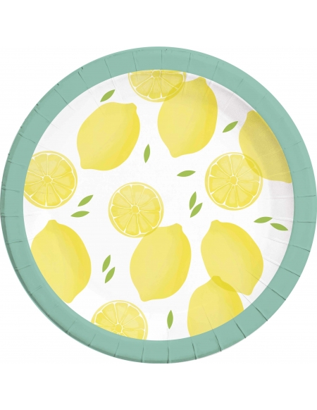 Platos Lemons de 23cm 8 UDS