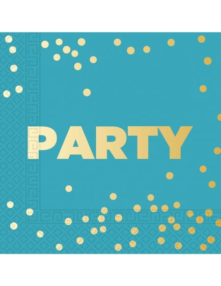 Servilletas Party Dots de 33x33cm 20 UDS