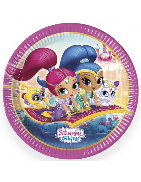 Platos Shimmer y Shine de 23cm 8 UDS