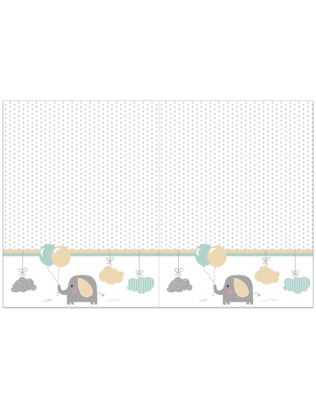 Mantel Elephant Baby de 120x180cm 1 UD