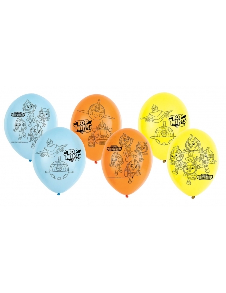 Globos Top Wings 28cm 6 UDS