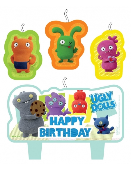 Velas Ugly Dolls 4 UDS