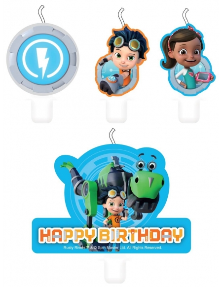 Velas Rusty Rivets 4 UDS