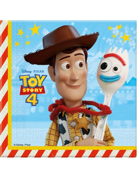Servilletas Toy Story 4 de 33x33cm 20 UDS