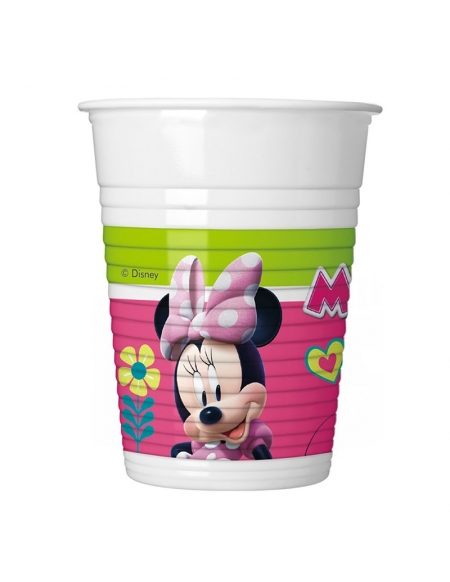 Vasos Minnie Happy Helpers de 200ml 8 UDS