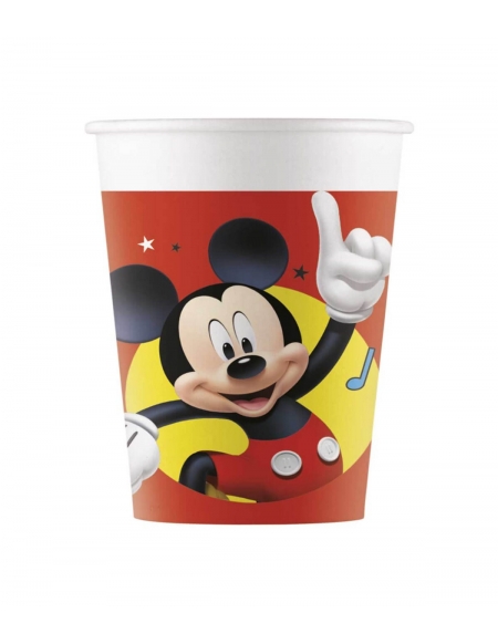 Vasos Mickey Mouse Pals at Play de 200ml para Cumpleaños