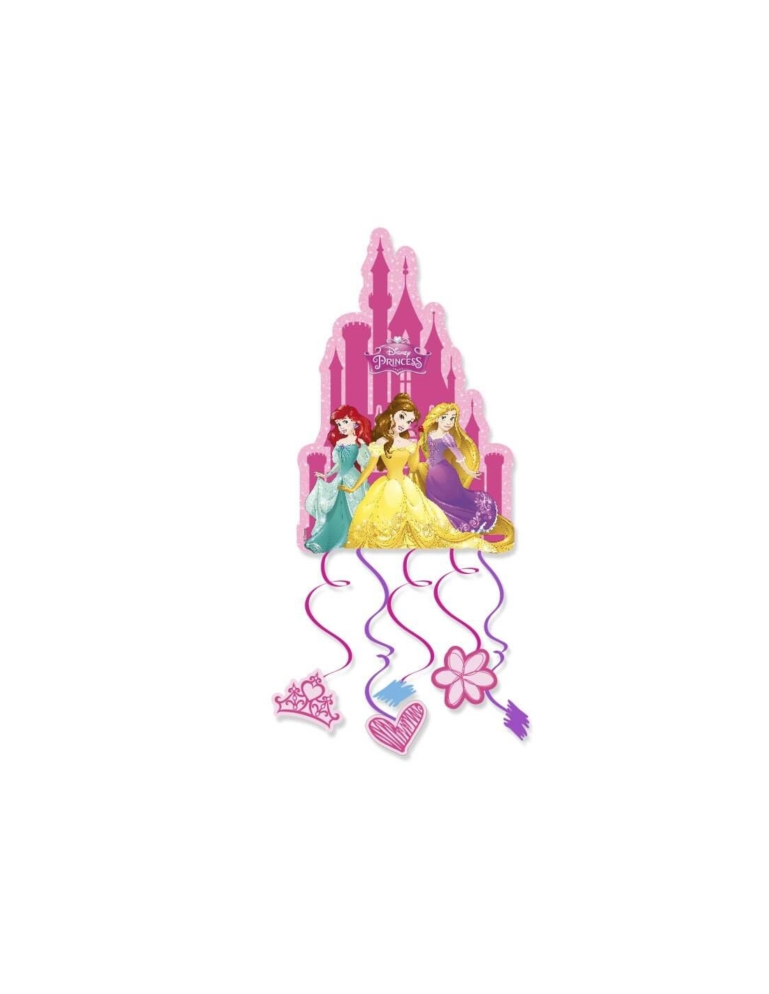 Piñata Princesas Disney para Fiestas y Cumpleaños
