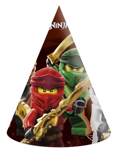 Sombreros Ninjago para Fiestas y Cumpleaños