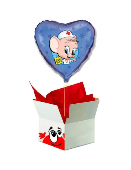 Caja Sorpresa con Globos para San Valentin C010