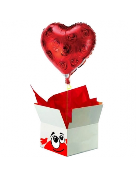 Caja Sorpresa con Globos para San Valentin C014