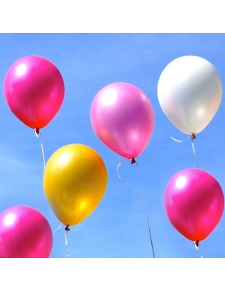 Suelta de globos de látex de 150cm hinchados con helio y Lazo