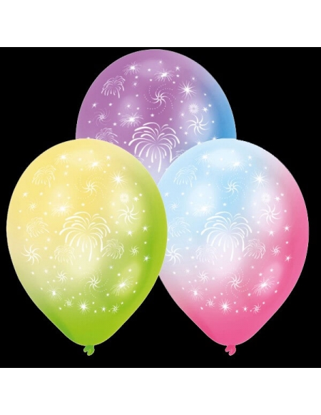 Globo LED Balloominate 28cm Fuegos Artificiales