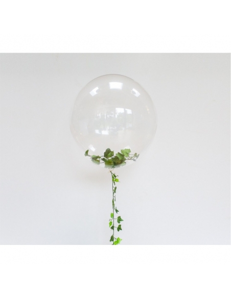 Globo Bubbles Burbuja 45cm Transparente