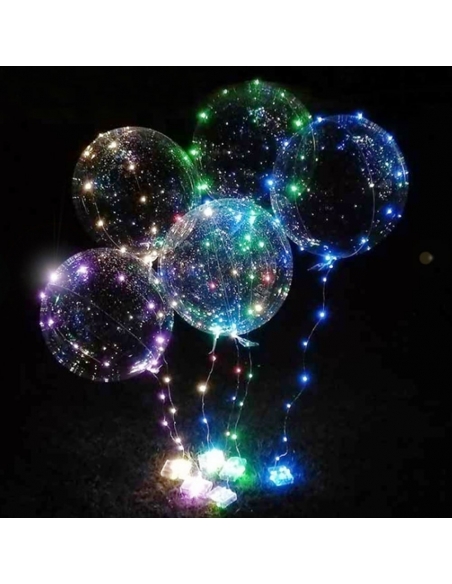 Globo Bubbles Burbuja 45cm Transparente