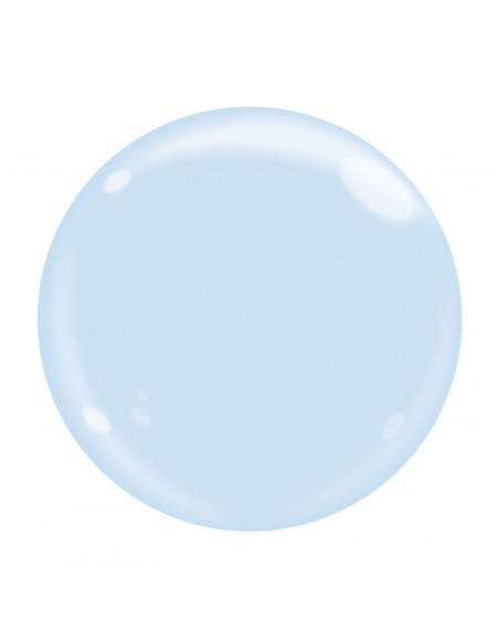 Globo Bubble Burbuja 45cm Transparente Celeste