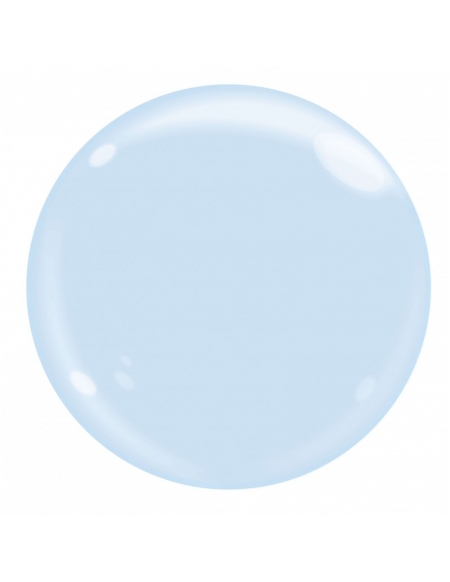 Globo Bubble Burbuja 60cm Transparente Celeste