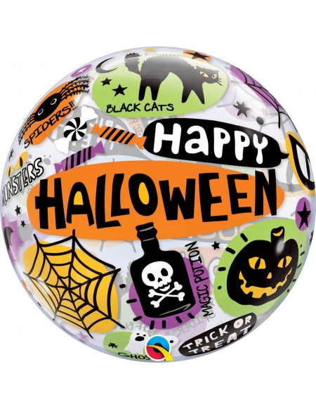 Globo Halloween Messages and Icons - Bubble 55cm - Q43433
