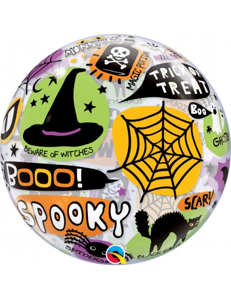 Globo Halloween Messages and Icons - Bubble 55cm - Q43433