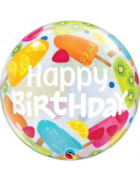 Globo Birthday Frozen Treats Bubble 55cm