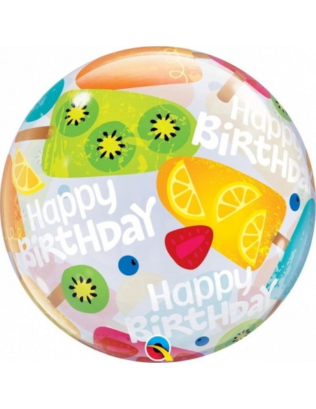 Globo Birthday Frozen Treats Bubble 55cm