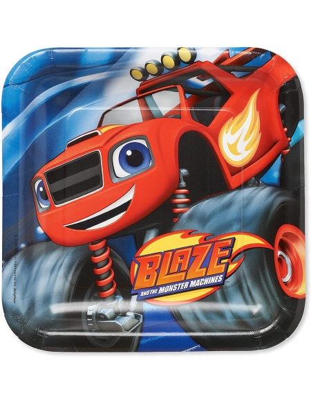 Platos Blaze Monster Machines 23cm 8 UDS