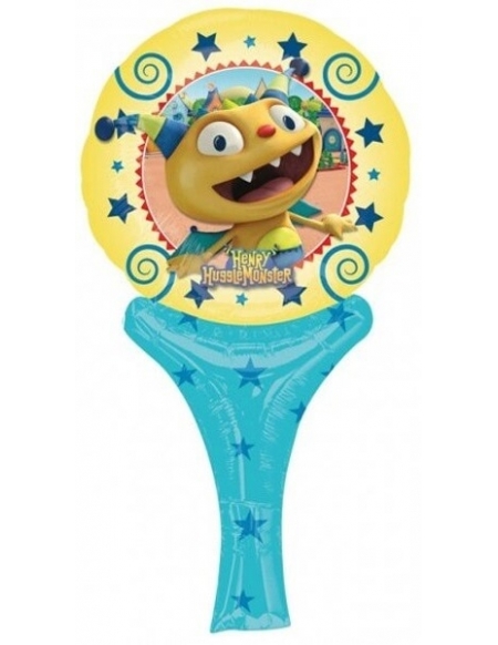 Globo Henry Monstruito Mini Auto Inflable 23cm Foil Poliamida A3010601