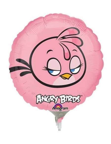 Globo Angry Birds Pink Bird - Mini 23cm Foil Poliamida - A2720009