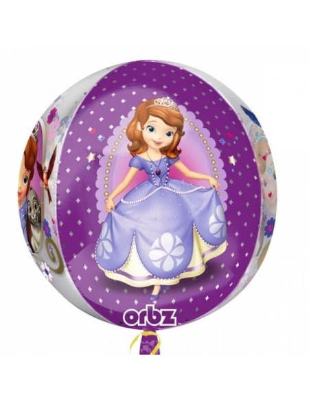 Globo Princesa Sofia - Esferico 43cm ORBZ Foil Poliamida - A2981701