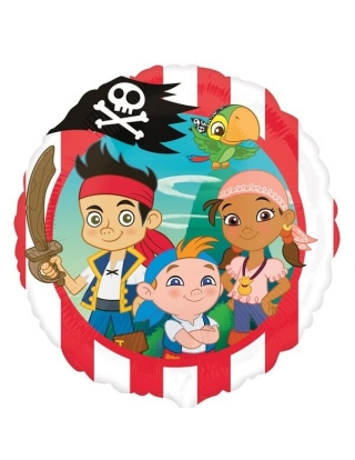 Globos de Helio Jake y Los Piratas Redondo 5cm Anagram de piratas jake Globos de Helio Jake y Los Piratas Redondo 5cm Anagram